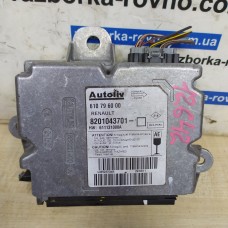 Блок управління Airbag Renault Clio 2005-2012 8201043701 610796000 Блок управління Airbag Renault Clio 2005-2012 8201043701 610796000