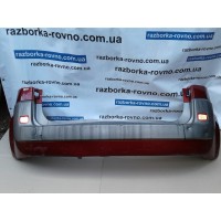 Бампер задній Renault Scenic 2 2003-2008 червоний-металік