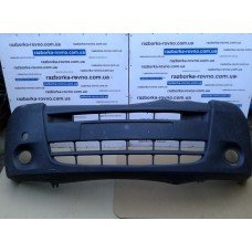 Бампер передний Renault Master 2003-2006 черный Рено