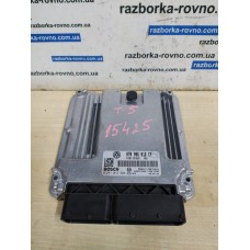 Блок управления двигателем Volkswagen T5 2.5 TDI 2003-2009 070906016CF 0281012909