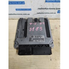 Блок управления двигателем Volkswagen T5 2.5TDI 2003-2009 070906016AJ 0281011568