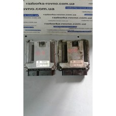 Блок управления двигателем Volkswagen Touareg 5.0 V10 TDI AYH 070906016D 0281010736 Фольксваген