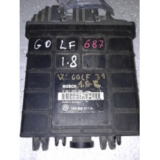 Блок управления двигателем Volkswagen Golf 3 Seat Ibiza 1.8 1992-93 0261200784 1H0907311H Фольксваген