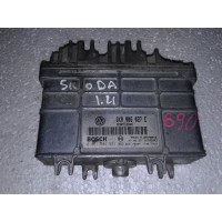Блок керування двигуном Volkswagen Caddy II Polo 6N 1.4 1995-04 0261204593 6K0906027E Фольксваген