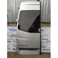 Двері задні розстібні ліві Volkswagen Crafter, Mercedes Sprinter 2007-2015 зі склом