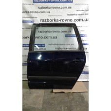 Двері задні ліві Volkswagen Sharan 2000 сині Фольксваген