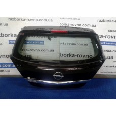 Двері ляда кришка багажника Opel Astra G 2007-2008 чорна