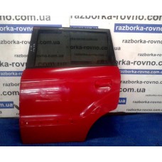 Двері задні ліві Kia Soul 2009 червоні (до рестайлінгу)