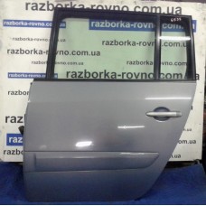 Двері задні ліві Renault Espase III 2003-2006 сіро-блакитні Рено