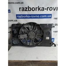 Диффузор с вентилятором Ford Focus C-Max 2.0TDCI Volvo V50 S40 2.0D 3135103551 3M5H-8C607-UB в сборе