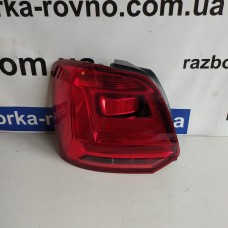 Фонарь левый Volkswagen Polo-5 2015-2018 Фольксваген Поло Фонарь левый Volkswagen Polo-5 2015-2018 Фольксваген Поло